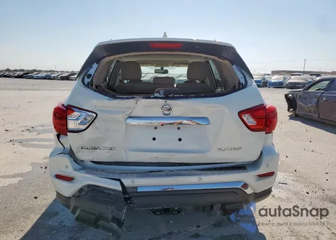 2020 Nissan Pathfinder Platinum z USA, uszkodzony, nr VIN 5N1DR2DN7LC616740